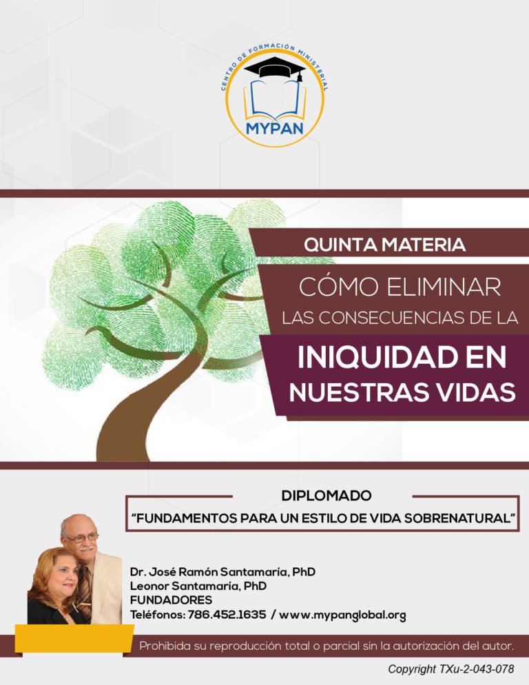 Como eliminar las consecuencias de la iniquidad en nuestras vidas