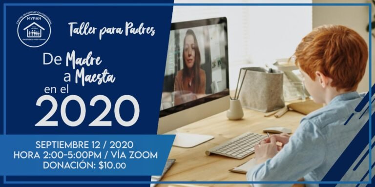Taller - De Madre a Maestra en el 2020