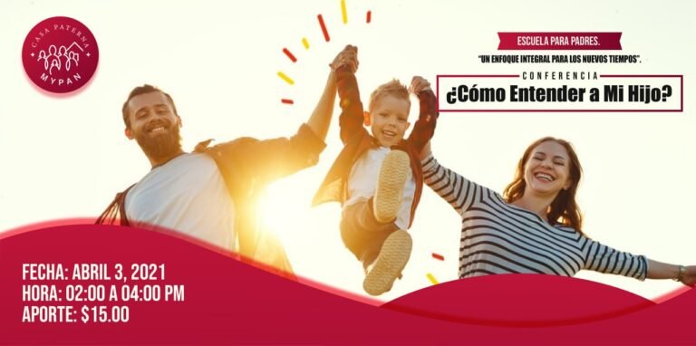 Conferencia "Cómo entender a mi hijo"
